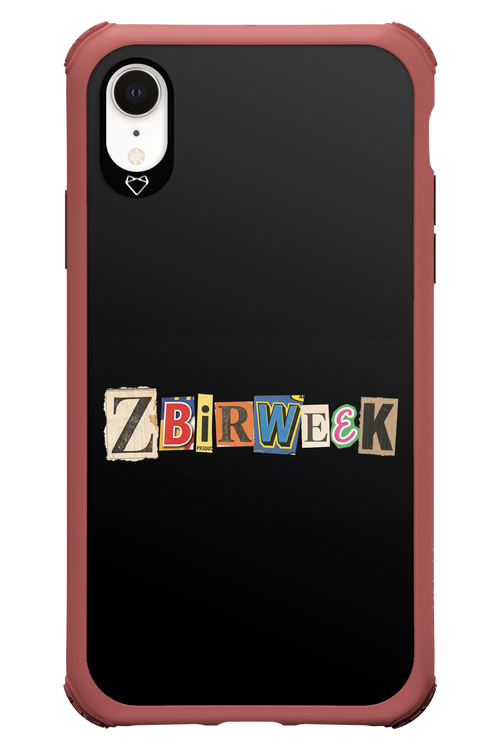 Zbirweek (black) 2.0 - Apple iPhone XR