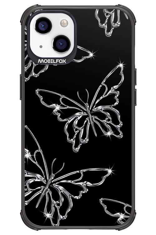 Silver Butterfly 2.0 - Apple iPhone 13