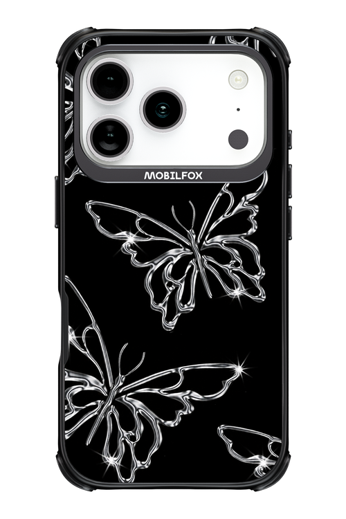Silver Butterfly 2.0 - Apple iPhone 17 Pro