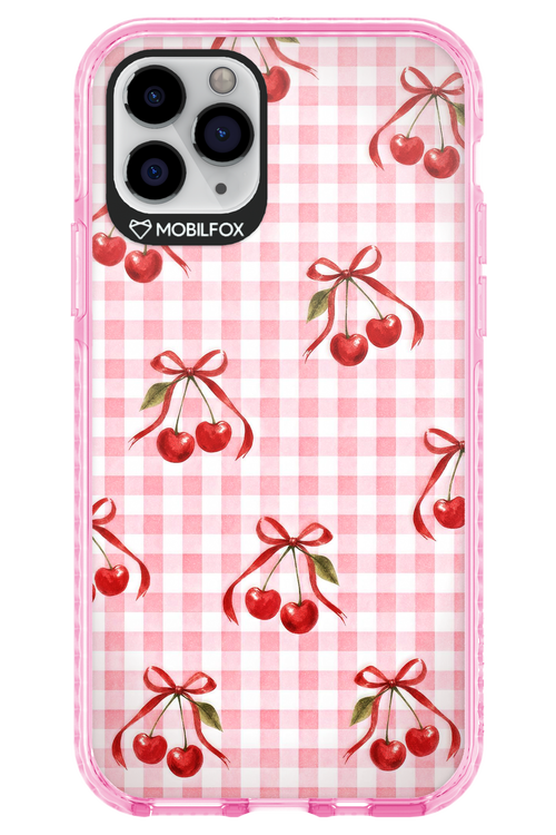 Pink Cherry Checked 2.0 - Apple iPhone 11 Pro