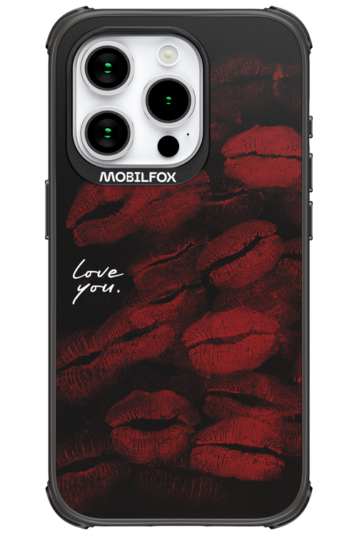 LOVE U BLACK 2.0 - Apple iPhone 15 Pro