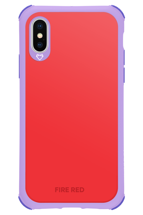 Fire red - Apple iPhone X