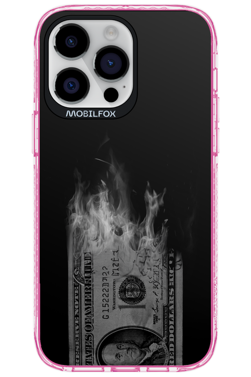 Money Burn B&W 2.0 - Apple iPhone 14 Pro Max