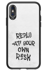 At Your Own Risk 2.0 - Apple iPhone X