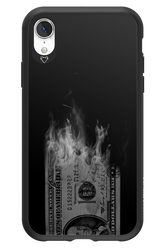 Money Burn B&W 2.0 - Apple iPhone XR