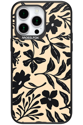 Black Flowers 2.0 - Apple iPhone 15 Pro Max