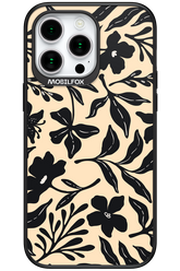 Black Flowers 2.0 - Apple iPhone 15 Pro Max