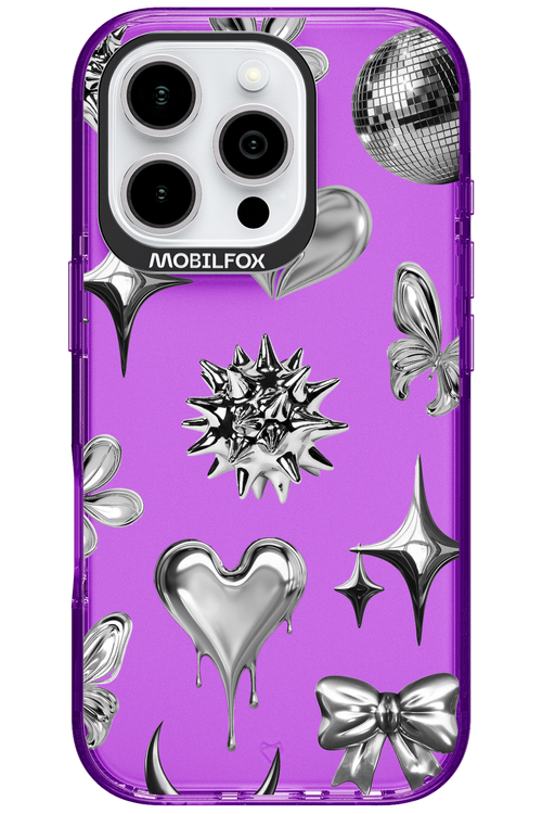 Silver Zone Transparent - Apple iPhone 16 Pro