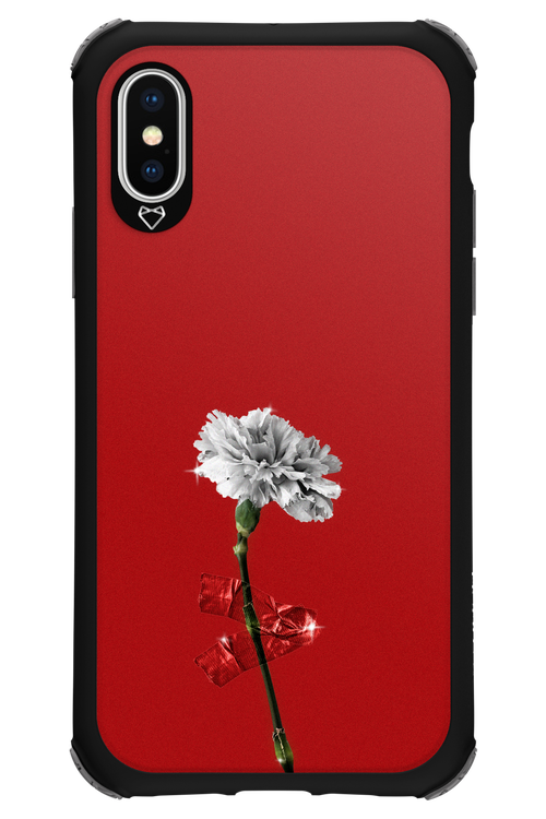 Red Flower - Apple iPhone X