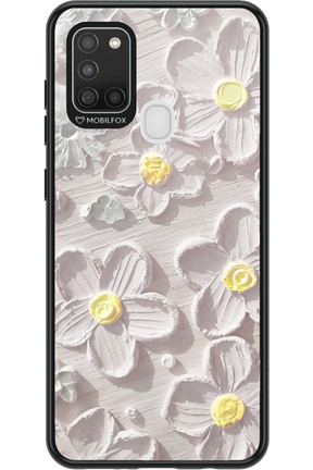 White Flowers 2.0 - Samsung Galaxy A21 S