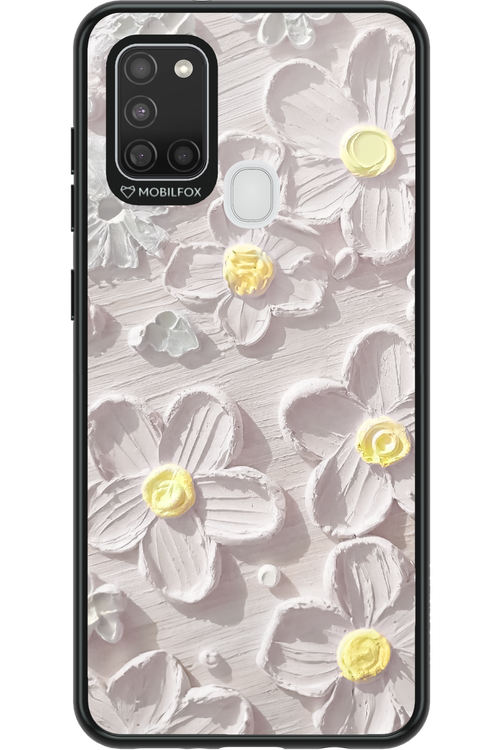 White Flowers 2.0 - Samsung Galaxy A21 S