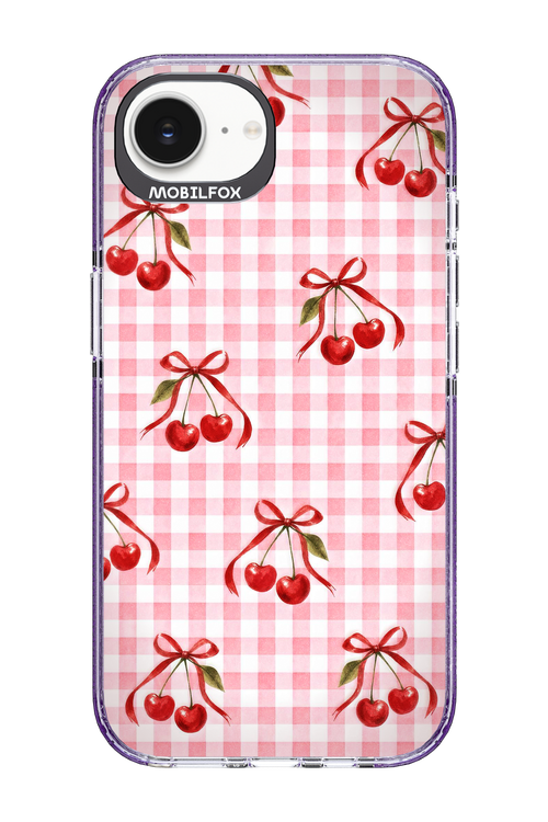 Pink Cherry Checked 2.0 - Apple iPhone 16e