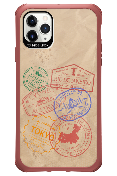 Travel Stamps 2.0 - Apple iPhone 11 Pro Max
