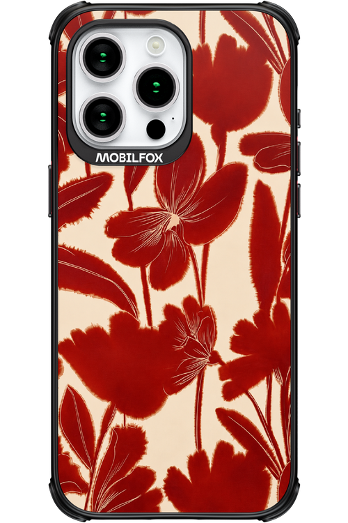 Burgundy Flowers 2.0 - Apple iPhone 15 Pro Max