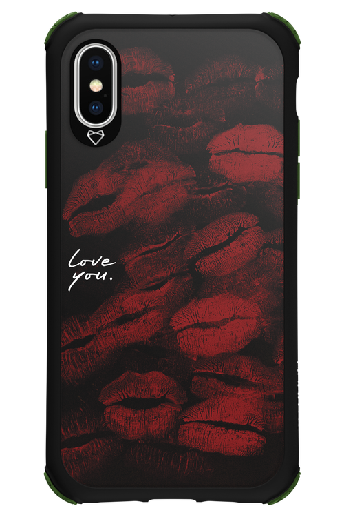 LOVE U BLACK 2.0 - Apple iPhone X