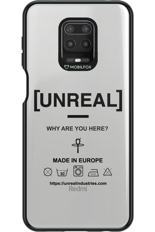 Unreal Symbol - Xiaomi Redmi Note 9 Pro