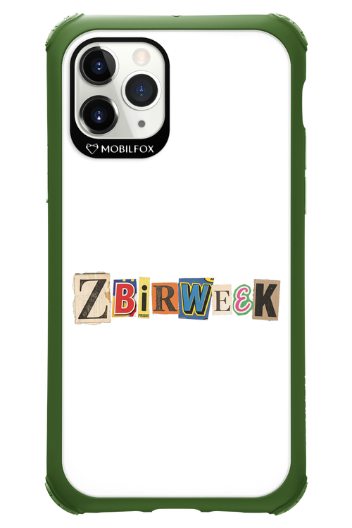 Zbirweek (white) 2.0 - Apple iPhone 11 Pro