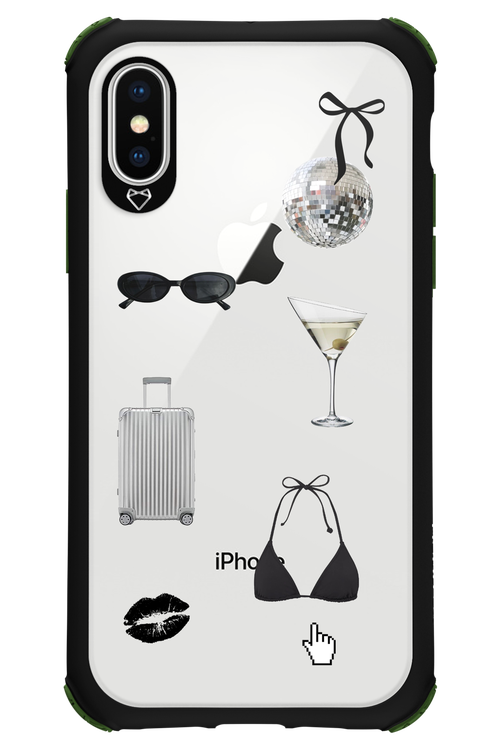 Silver Summer - Apple iPhone X
