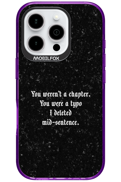 A Typo 2.0 - Apple iPhone 16 Pro