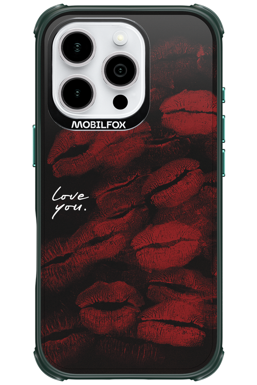 LOVE U BLACK 2.0 - Apple iPhone 16 Pro