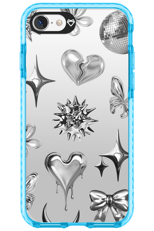 Silver Zone Transparent - Apple iPhone 7