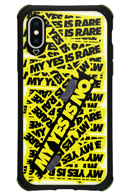 My yes is no 2.0 - Apple iPhone X