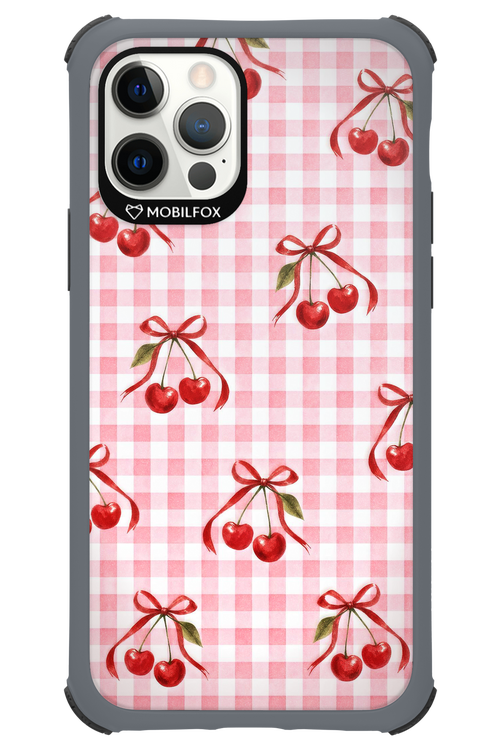 Pink Cherry Checked 2.0 - Apple iPhone 12 Pro