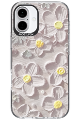 White Flowers - Apple iPhone 16 Plus