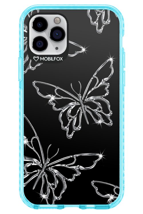 Silver Butterfly 2.0 - Apple iPhone 11 Pro