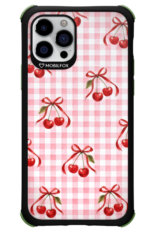 Pink Cherry Checked 2.0 - Apple iPhone 12 Pro