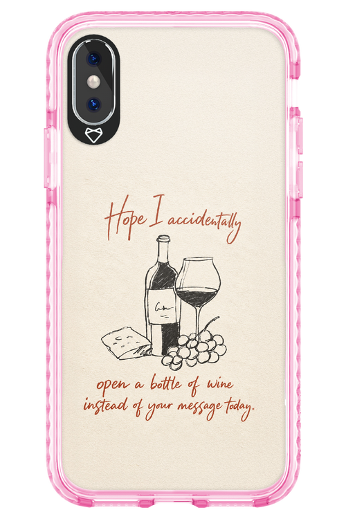 Bottle of wine 2.0 - Apple iPhone X