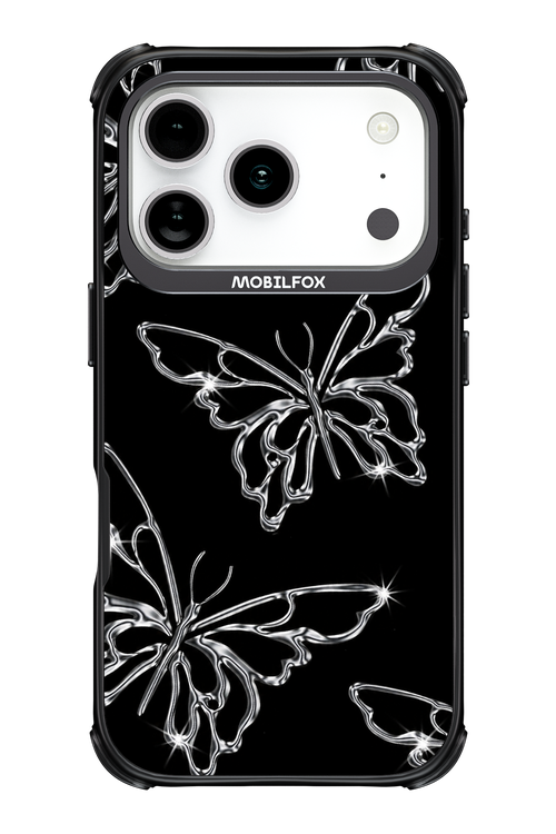Silver Butterfly 2.0 - Apple iPhone 17 Pro