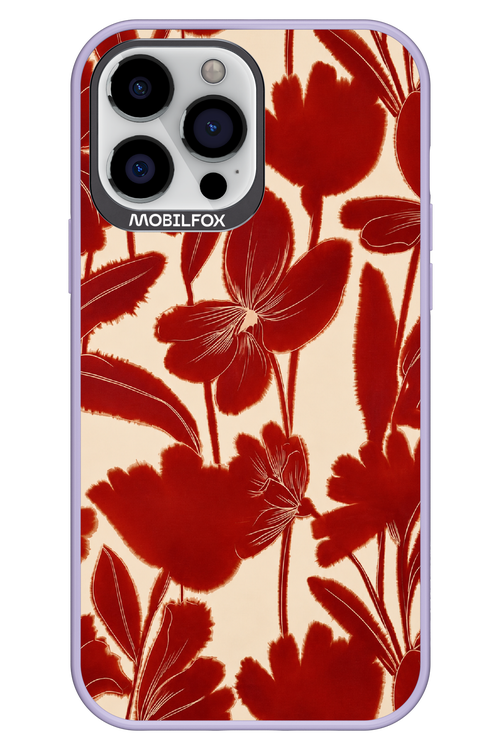 Burgundy Flowers 2.0 - Apple iPhone 13 Pro Max