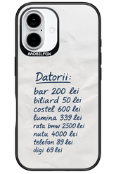 The List 2.0 - Apple iPhone 16