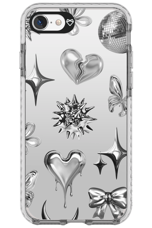 Silver Zone Transparent - Apple iPhone 7