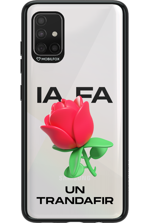 IA Rose Transparent - Samsung Galaxy A51