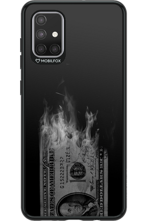 Money Burn B&W 2.0 - Samsung Galaxy A71