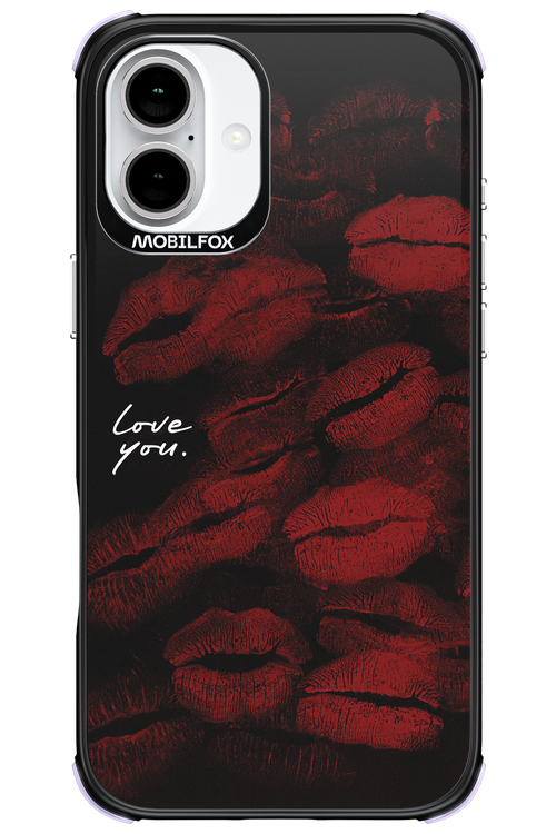 LOVE U BLACK 2.0 - Apple iPhone 16 Plus