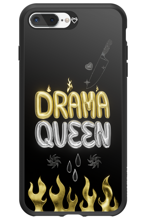 Drama Queen Black - Apple iPhone 8 Plus