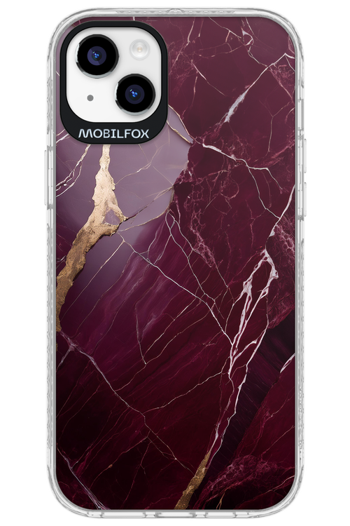 Burgundy Marble 2.0 - Apple iPhone 14 Plus