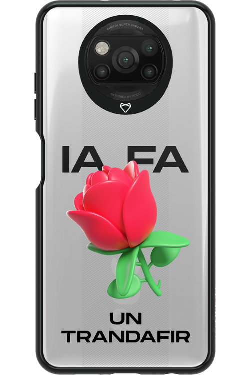 IA Rose Transparent - Xiaomi Poco X3 NFC