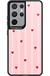 Red Little Hearts 2.0 - Samsung Galaxy S21 Ultra