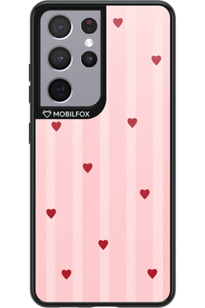 Red Little Hearts 2.0 - Samsung Galaxy S21 Ultra