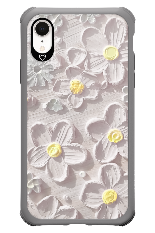 White Flowers 2.0 - Apple iPhone XR