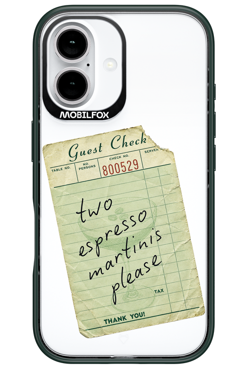 Espresso Martini 2.0 - Apple iPhone 16