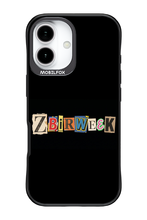 Zbirweek (black) 2.0 - Apple iPhone 17