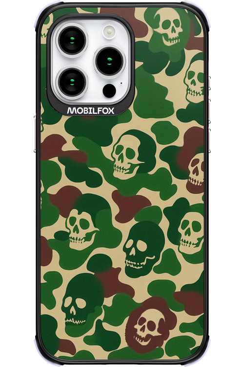 Camo Skull 2.0 - Apple iPhone 15 Pro Max
