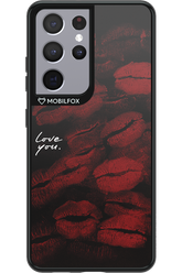 LOVE U BLACK 2.0 - Samsung Galaxy S21 Ultra