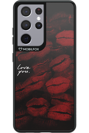 LOVE U BLACK 2.0 - Samsung Galaxy S21 Ultra
