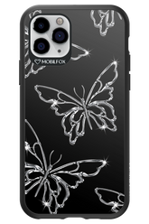 Silver Butterfly 2.0 - Apple iPhone 11 Pro